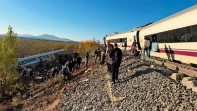 فاجعه ریلی در جنوب اسپانیا؛ برخورد مرگبار دو قطار در تولدو