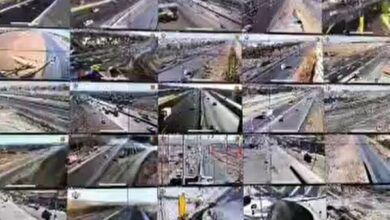 گزارش وضعیت ترافیک سنگین در محورهای هراز و آزادراه‌های تهران