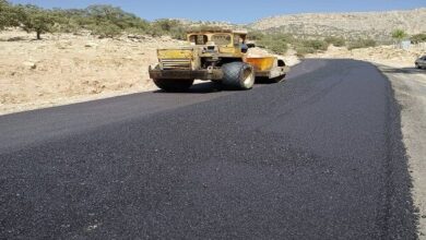 عملیات آسفالت راه روستایی شیخ هابیل در شهرستان چرام آغاز شد
