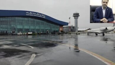 برقراری مجدد پروازهای نجف-رشت-نجف در فرودگاه سردار جنگل