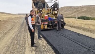 تکمیل بهسازی و آسفالت راه روستایی دورمشقان در شهرستان ایجرود