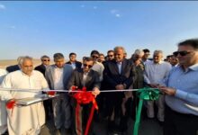پیشرفت چشمگیر بزرگراه زاهدان-خاش با بهره‌برداری از ۶۰ کیلومتر مسیر جدید