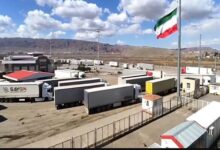 تردد بیش از ۸۲ هزار کامیون از پایانه مرزی نوردوز در هفت ماه
