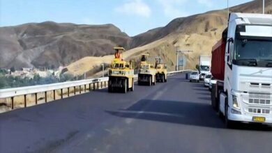 بهسازی ۷۰ کیلومتر از آزادراه تبریز - زنجان با ۲۳۶ هزار تن آسفالت